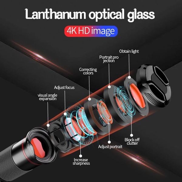 

telescope & binoculars high magnification with 48x zoom and waterproof portable miniature military for hunting camping