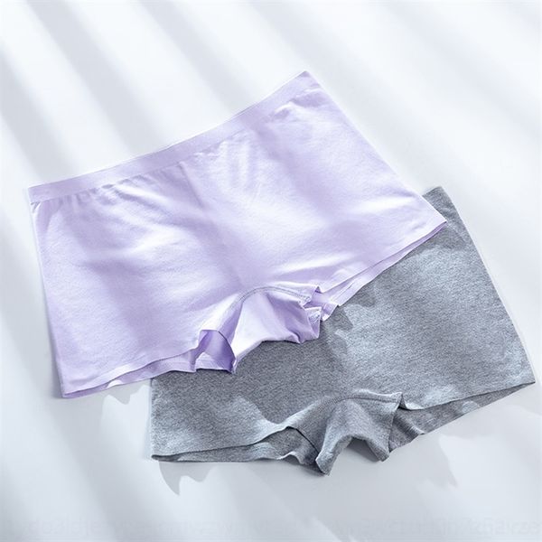 

xma middle waist underpantscot women's underwear ton all seamless antibacterial girl's boxer women's middle waist underpantsc, Red;black