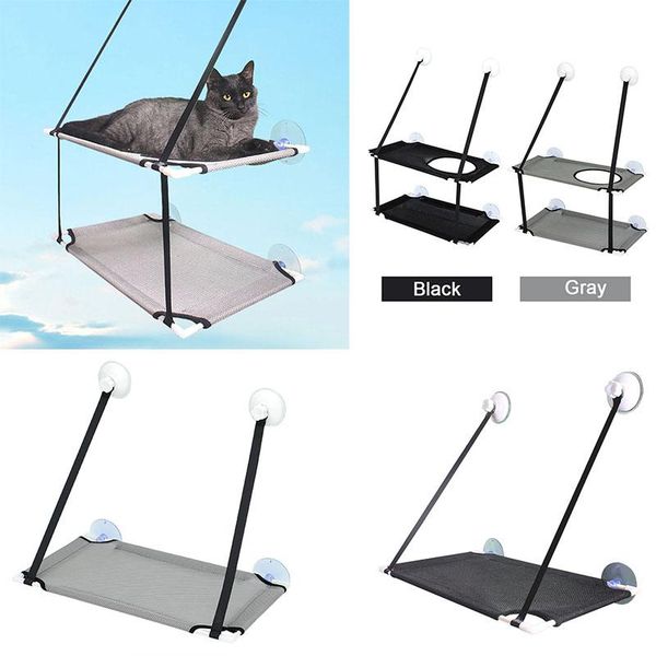 

cat beds & furniture cute pet hanging bearing 10kg sunny window seat mount hammock comfortable bed shelf