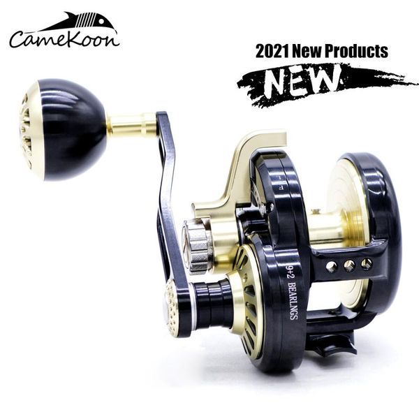 

machined jigging saltwater fishing reel 200-600 series overhead boat wheel gear ratio 6.3:1 max drag 32kg baitcasting reels