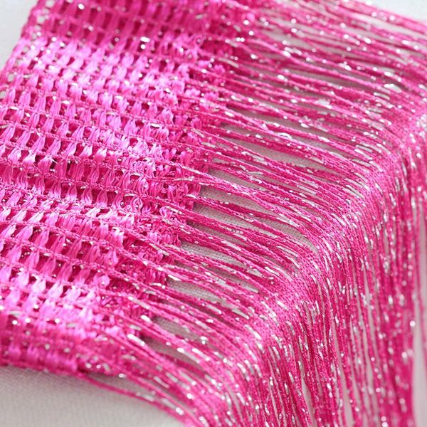 

blinds window glitter string curtain panel screen room divider fringe curtains