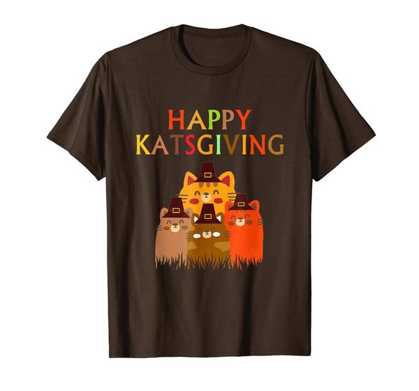 

Happy Katsgiving Thanksgiving Cats Lovers T-Shirt, Mainly pictures