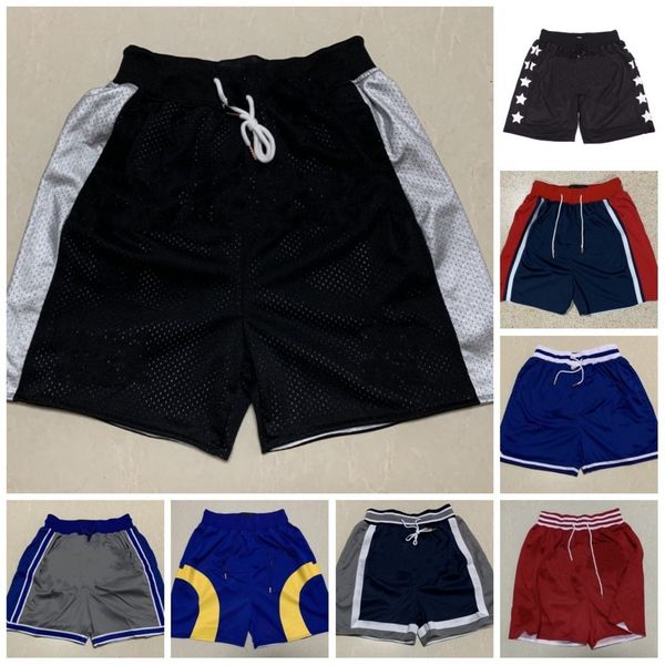 

just football pocket shorts black blue grey red