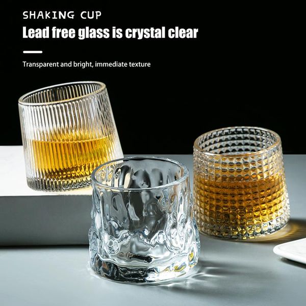 

mugs wine glass whiskey crystal cocktail shaker embossed cup home beer mug
