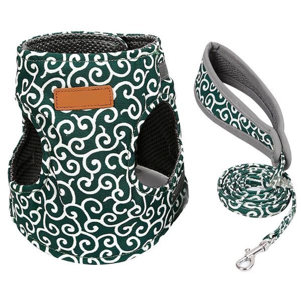 

cat collars & leads with leash harness pet adjustable vest outdoor walking escape proof rabbits japanese style travel kitten soft dog mesh