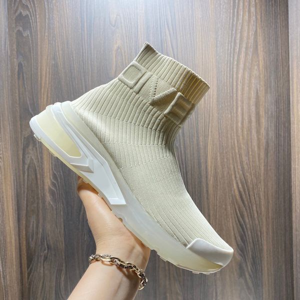 

new season shoes fashion men's leather luxury designer lace up platform oversized sole sneakers white black casual a85