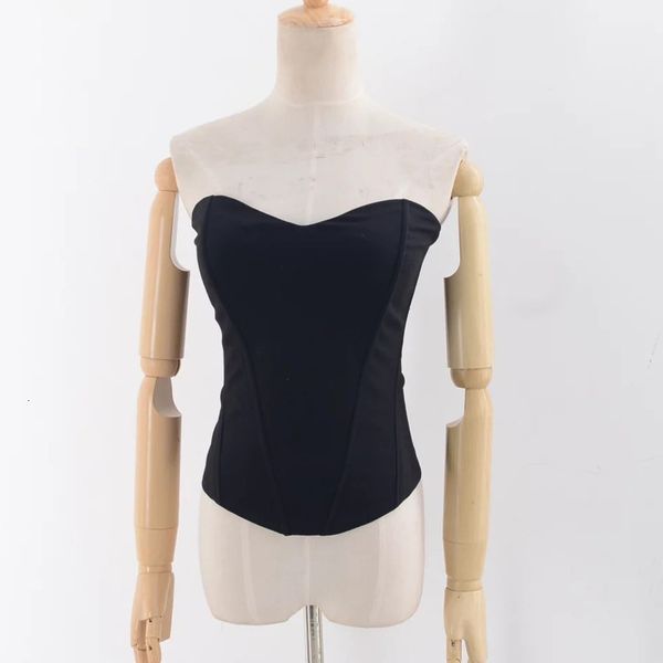

women's tanks & camis strapless women slim summer fashion corset vests 3oo9, White