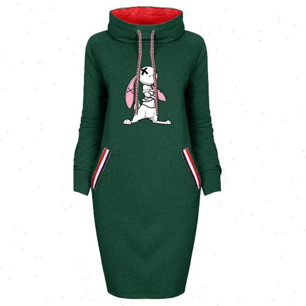 

winter cute cartoon plus size womens dress bodycon vintage clothes party casual black kawaii, Black;gray