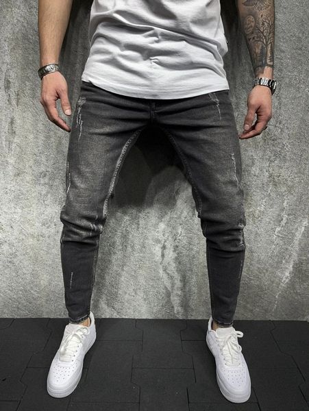 

men cat scratch skinny jeans i5ee#, Blue