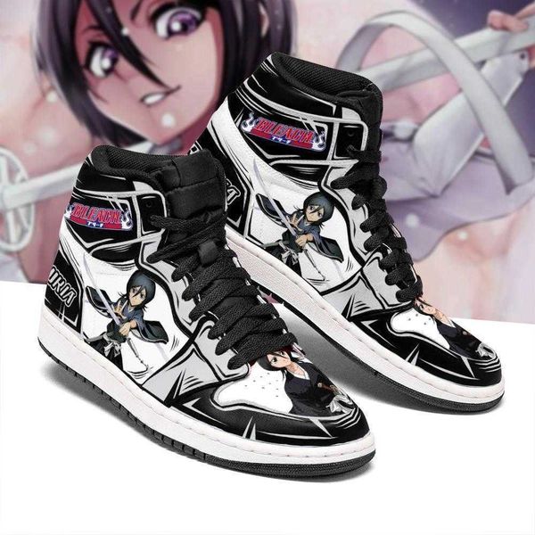 

bleach bleach anime sneakers rukia fan gift idea mn05