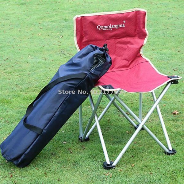 

camp furniture outdoor aluminum alloy super portable leisure beach chair fishing folding painting sketching cha