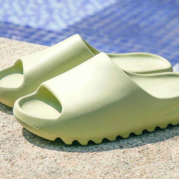 

yeesy slide women men slippers desert sand bone resin bench foam runner sneakers brown football basketball soccer shoes sports fashion z2zi, Black