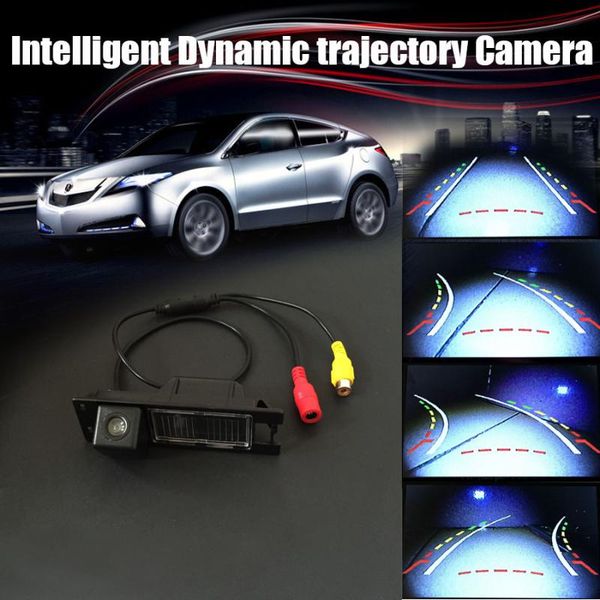 

car rear view cameras& parking sensors hd intelligent dynamic trajectory sport camera backup for megane 1 i 1995~2002 / license plat