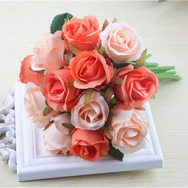 

garden decoration silk flowers peonies artificial peony bouquet fake bridal for home party wedding decorative & wreaths