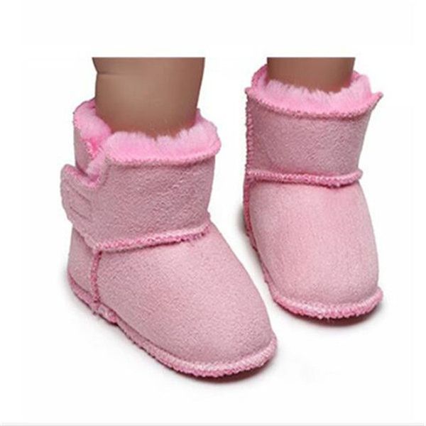 

fashion fur soft bottom toddler walkers shoes autumn winter infant girl boy boot designer kids baby snow boots