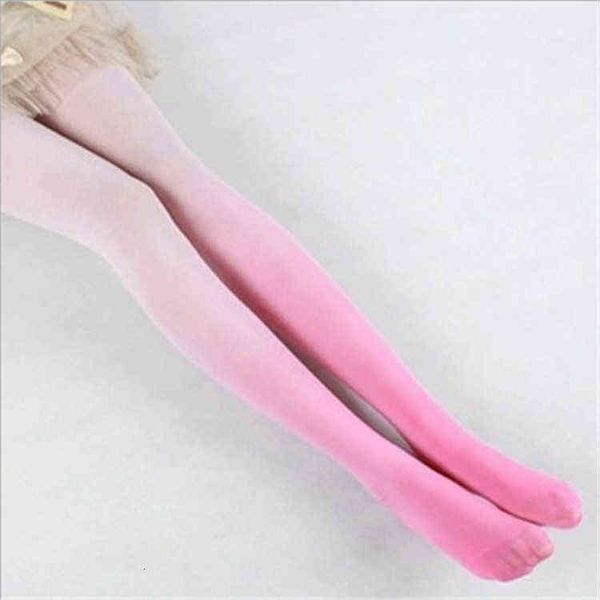 

socks hosiery women's fashion trend gradient veet 80d pantyhose slim leggings, Black;white