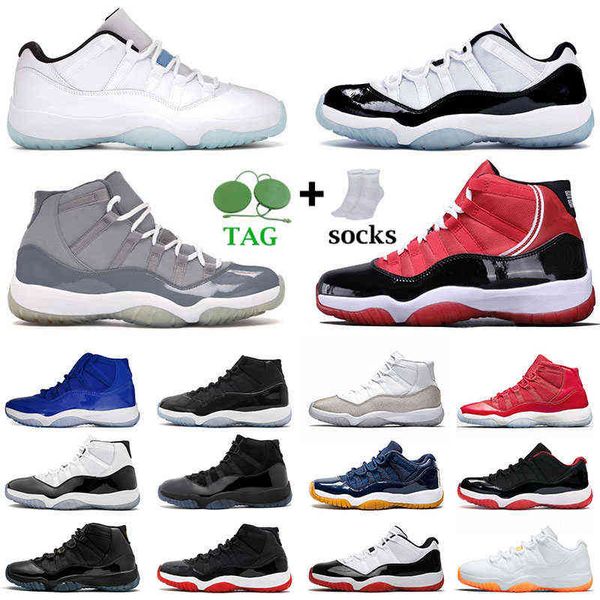 

11 11s jumpman basketball shoes citrus low legend blue bred high concord space jam cool grey georgetown gamma cap and gown men women sports