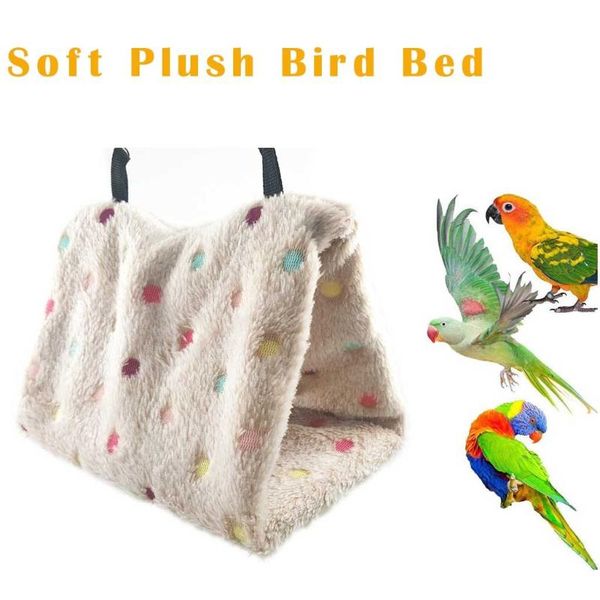 

winter warm bird bed house safety pet parrot cage tent hanging cave household accessories arrivals selling cages