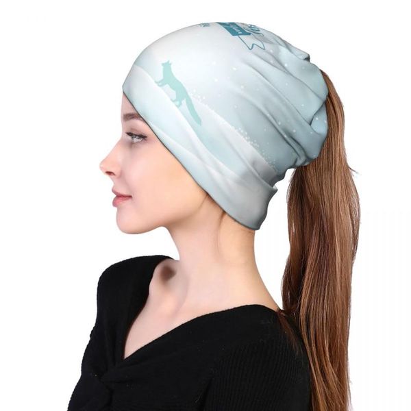 

beanies merry christmas fixed congratulation glitter blue multifunction beanie hat