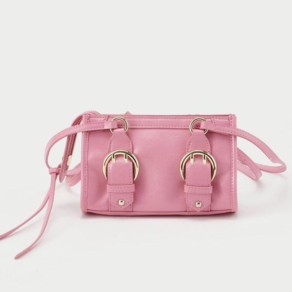 

evening bags 2021 arrivals women's shoulder for female pu leather pink solid design leisure style women bag