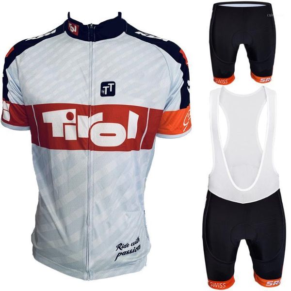 

tirol cycling jersey set men's summer clothing bicycle suit shorts road bike shirts wear mtb sports clothes1, Black;blue