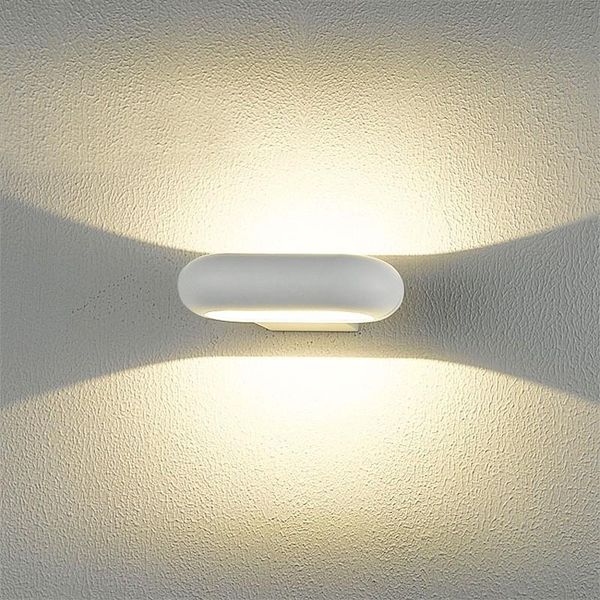 

wall lamp led bathroom lights waterproof lightings garden path fence decoration mounted