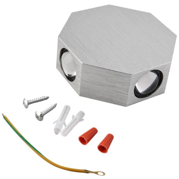 

outdoor wall lamps led light octagon shaped 4 heads lighting lamp zk-bdlj-34 colors