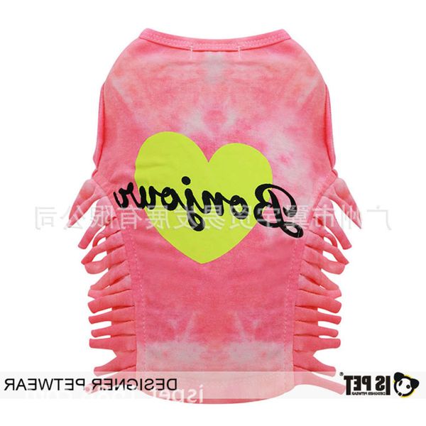 

the dog clothes spring and summer ispet oem pet dog cat clothing ts0038