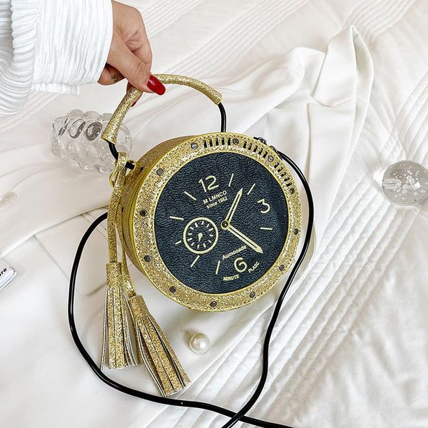 

shoulder bags personalized watch bag handbags 2021 creative funny portable fashion trend messenger