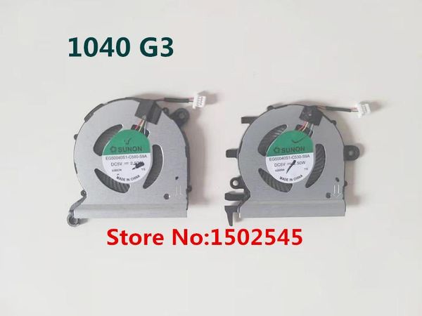 

for elitebook 1040 g3 original lapcpu cooling fan 850830-001 eg50040s1-c530 eg50040s1-c580 pads