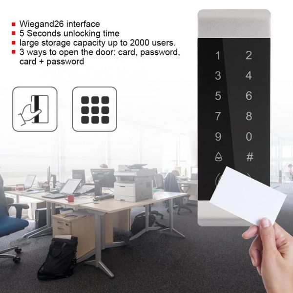 

access control kits door non-contact sensor card password wiegand26 home security system fingerprint
