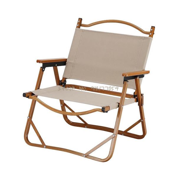 

camp furniture outdoor folding chair portable fishing lightweight aluminum alloy travel sketching small ultra-light kermit