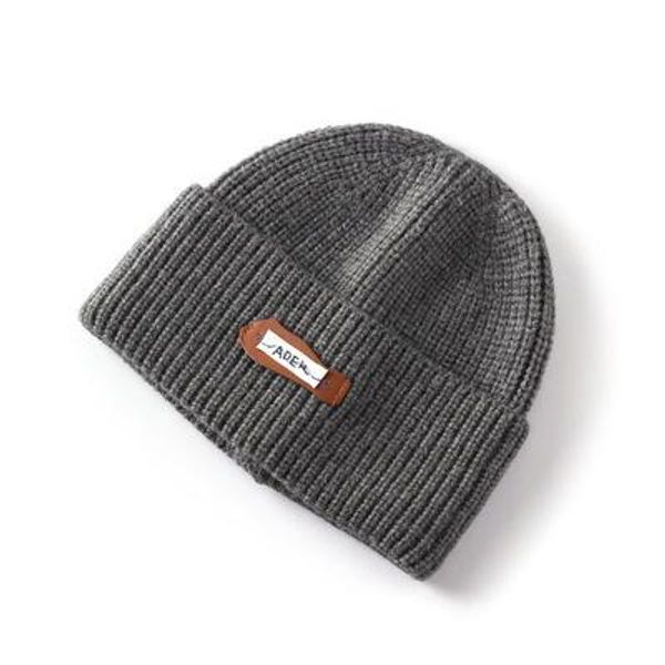 

wide brim hats woolen hats, trendy women's warm knitted outdoor men's sports and leisure, street lovers sweet potato, Blue;gray