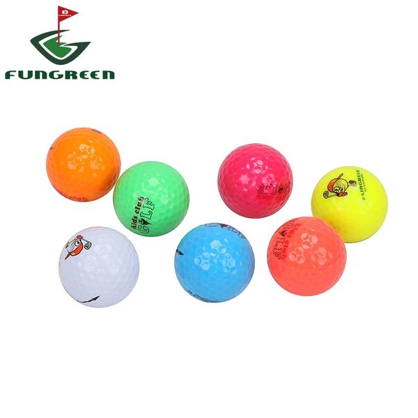 

fengreen straight regular double decker course practice ball multi color optional golf