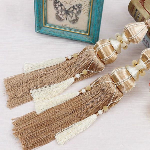

other home decor european style superior quality curtain hanging ball rope tiebacks tassel bandages brushes accessories
