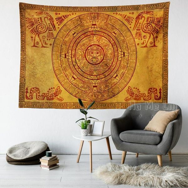 

tapestries aztec wall hanging tapestry decor for room