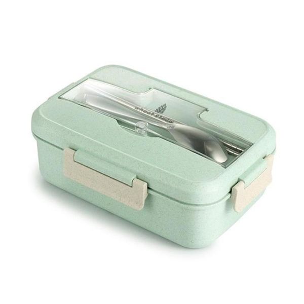 

dinnerware sets container durable pp box bento elegant lunch wheat straw