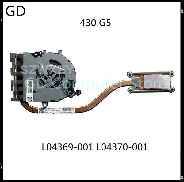 

fans & coolings gd original for probook 430 g5 lapcooling heatsink with fan l04369-001 l04370-001 full tested fast