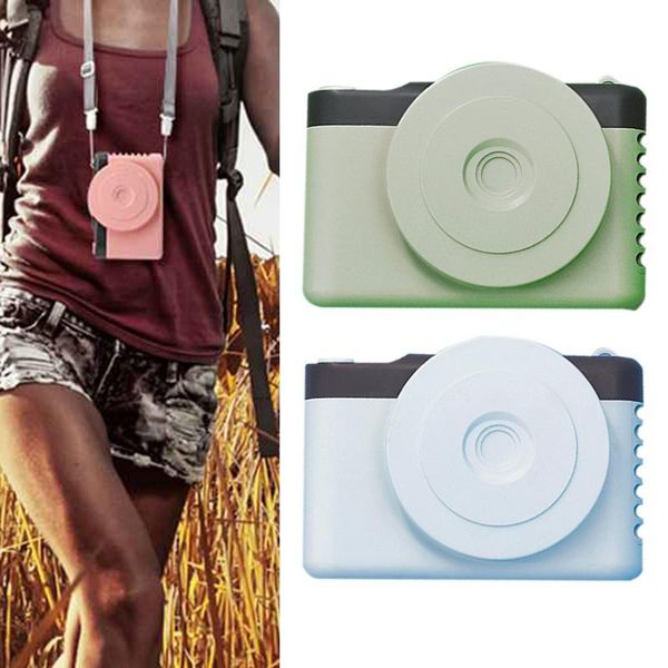 

electric fans usb camera fan mini hanging neck portable with handheld