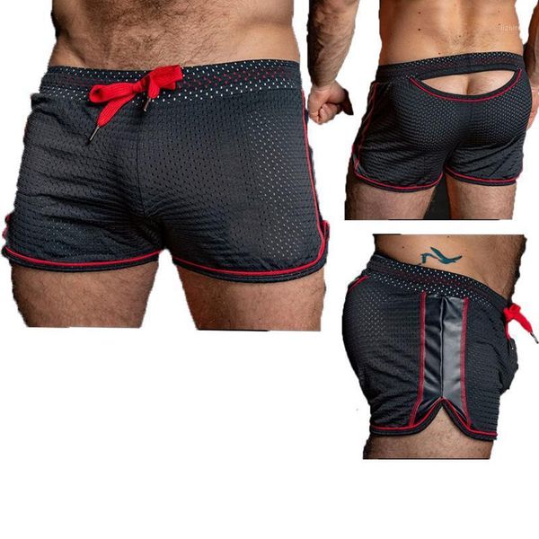 

men's shorts summer men beach swimming surfing male bermuda style 2021 fitness training running menswear, White;black