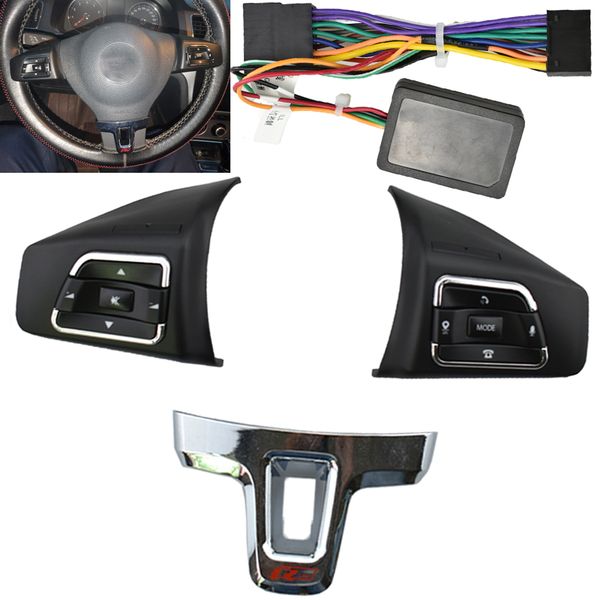 

car steering wheel remote switch wireless control button for jetta golf polo passat multi-function controller hubs unive