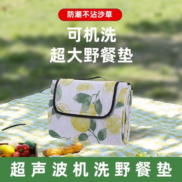 

outdoor pads picnic mat thickened damp proof waterproof camping cloth beach