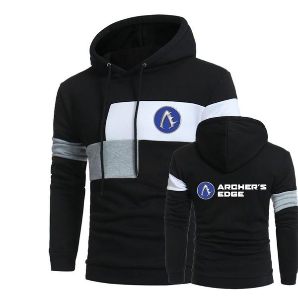 

men's hoodies & sweatshirts 2021 brand archer's mens harajuku style spring autumn put together delicate hoodie fashion printed cot, Black
