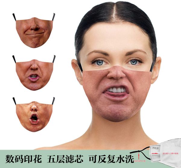 

new mask tlp mouth exprsion bag dust protection maskhigh quality