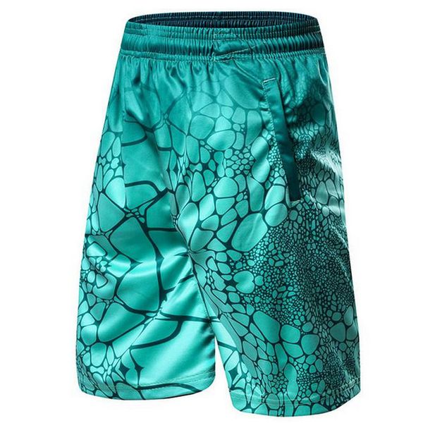 

men's shorts summer active breathable thin elastic waist quick-drying knee length loose player elunshi shorts men k77, White;black