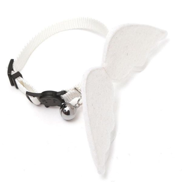 

cat collars & leads pet angel wings collar small nylon adjustable with cute decor for gatos
