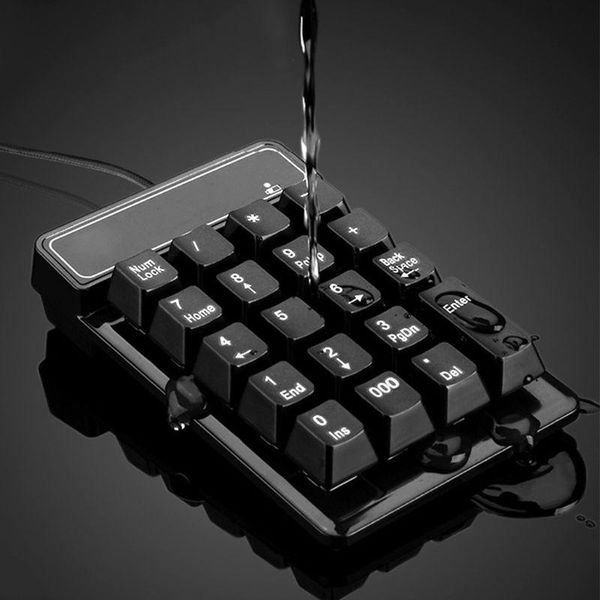 

keyboards mini usb wired numeric keypad 19 keys digital number pad numpad keyboard for windows xp/7/8 lappc computer accessories