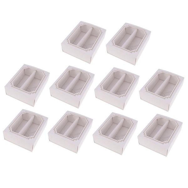 

gift wrap 10pcs bake box packaging boxpaper packing wrapping macaroon