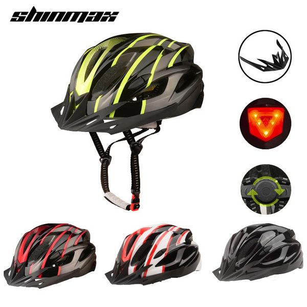 

cycling caps & masks shinmax road bike helmet ultralight bicycle helmets men women mountain riding integrally-molded capacete ciclismo 15, Black