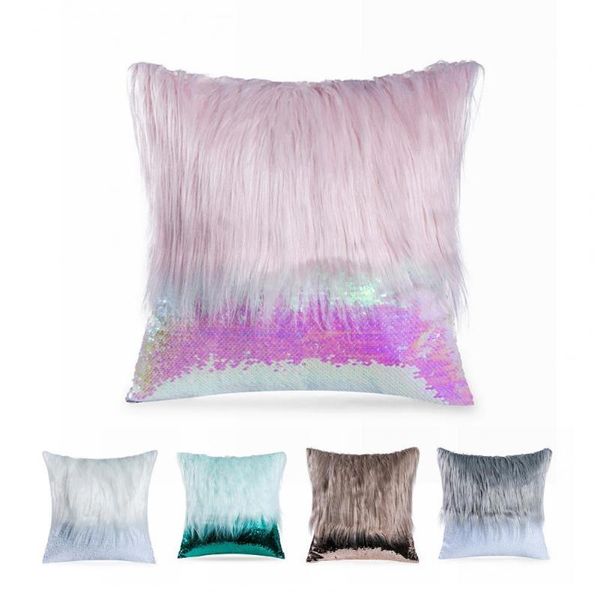 

pillow cover 5 colors case soft breathable square plush cushion
